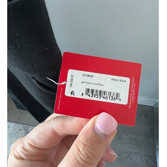 SPANX PerfectFit Ponte Kick Flare Pant size 3X NWT black - Picture 3 of 12